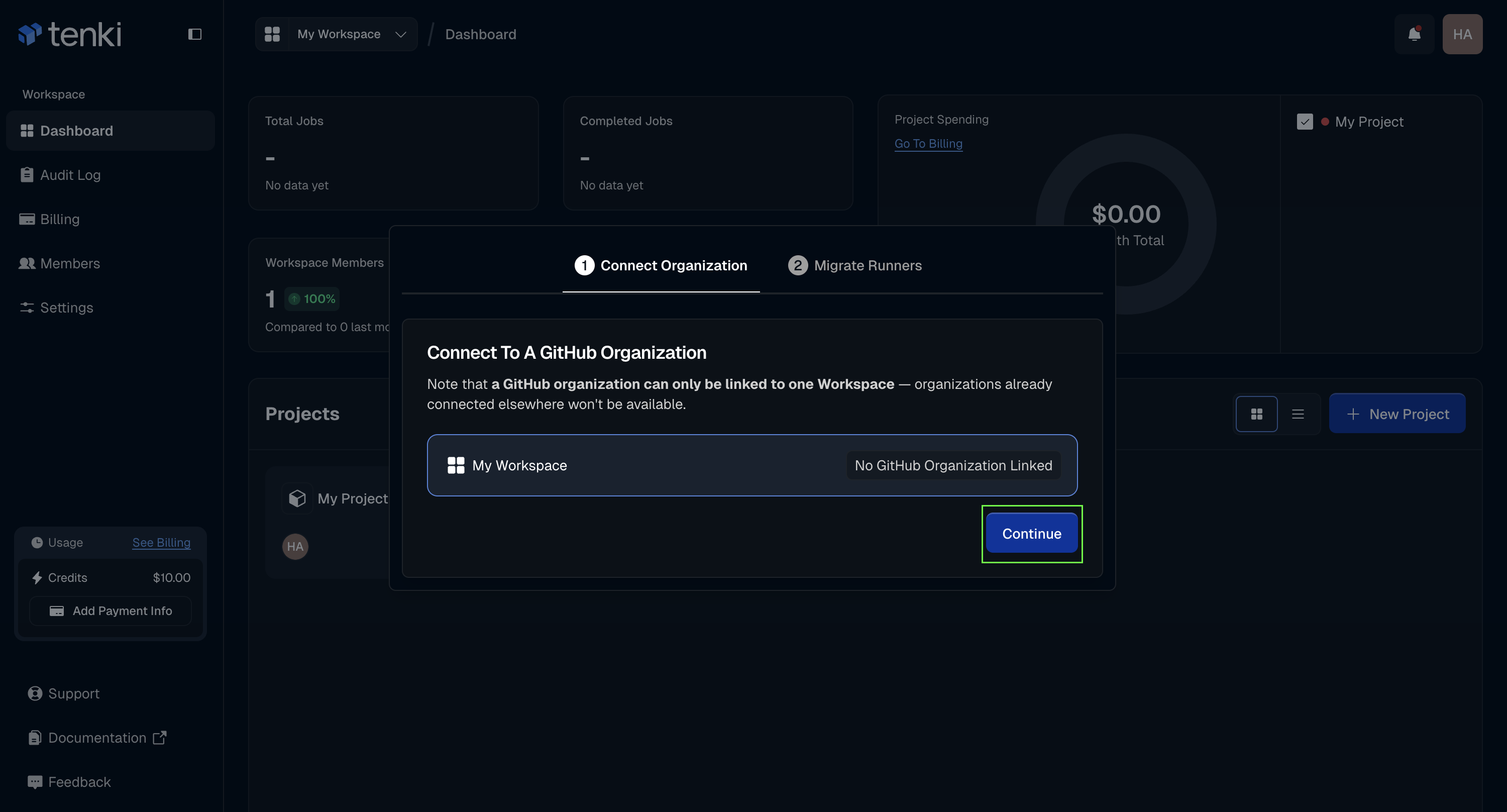 GitHubApplicationInstall